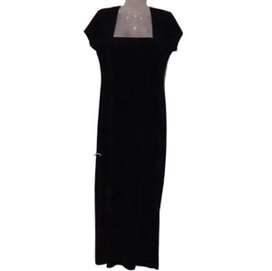 - velvet like fabric Dress